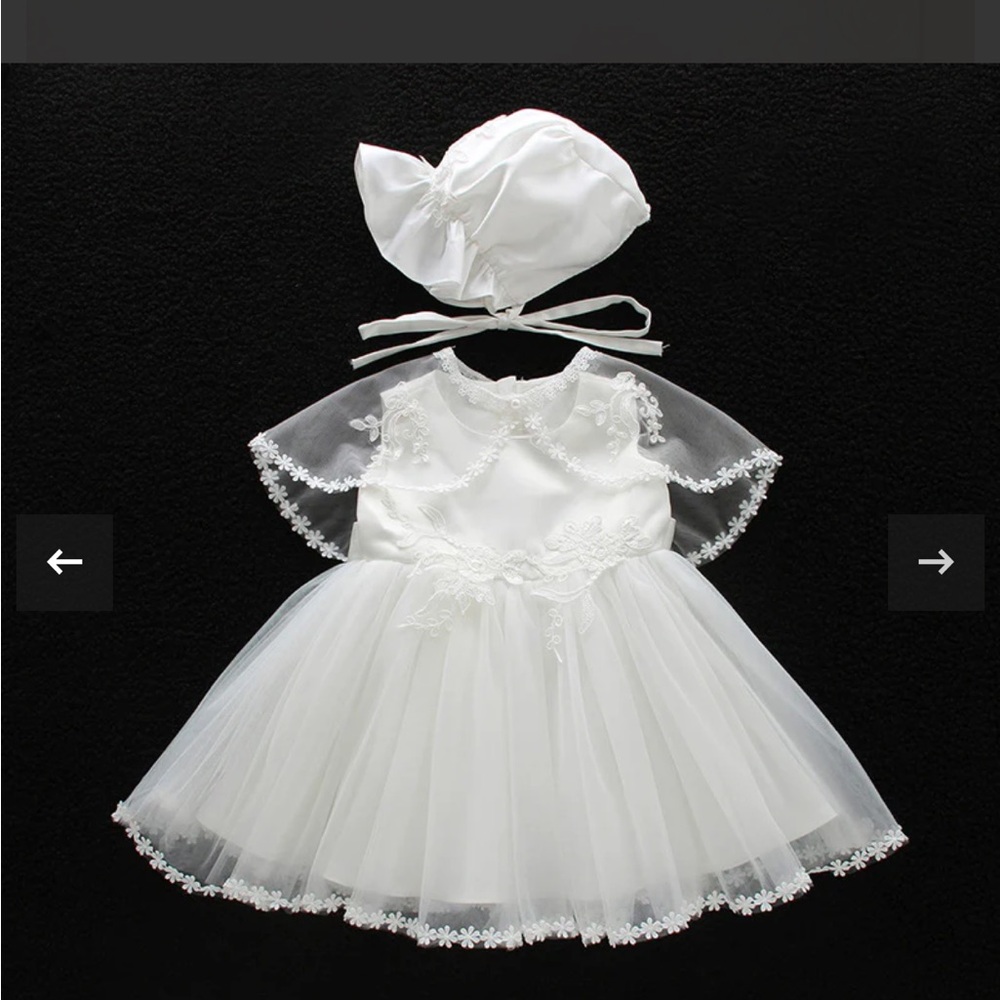 Toddler Baptism Dress - Picture 4 of 8